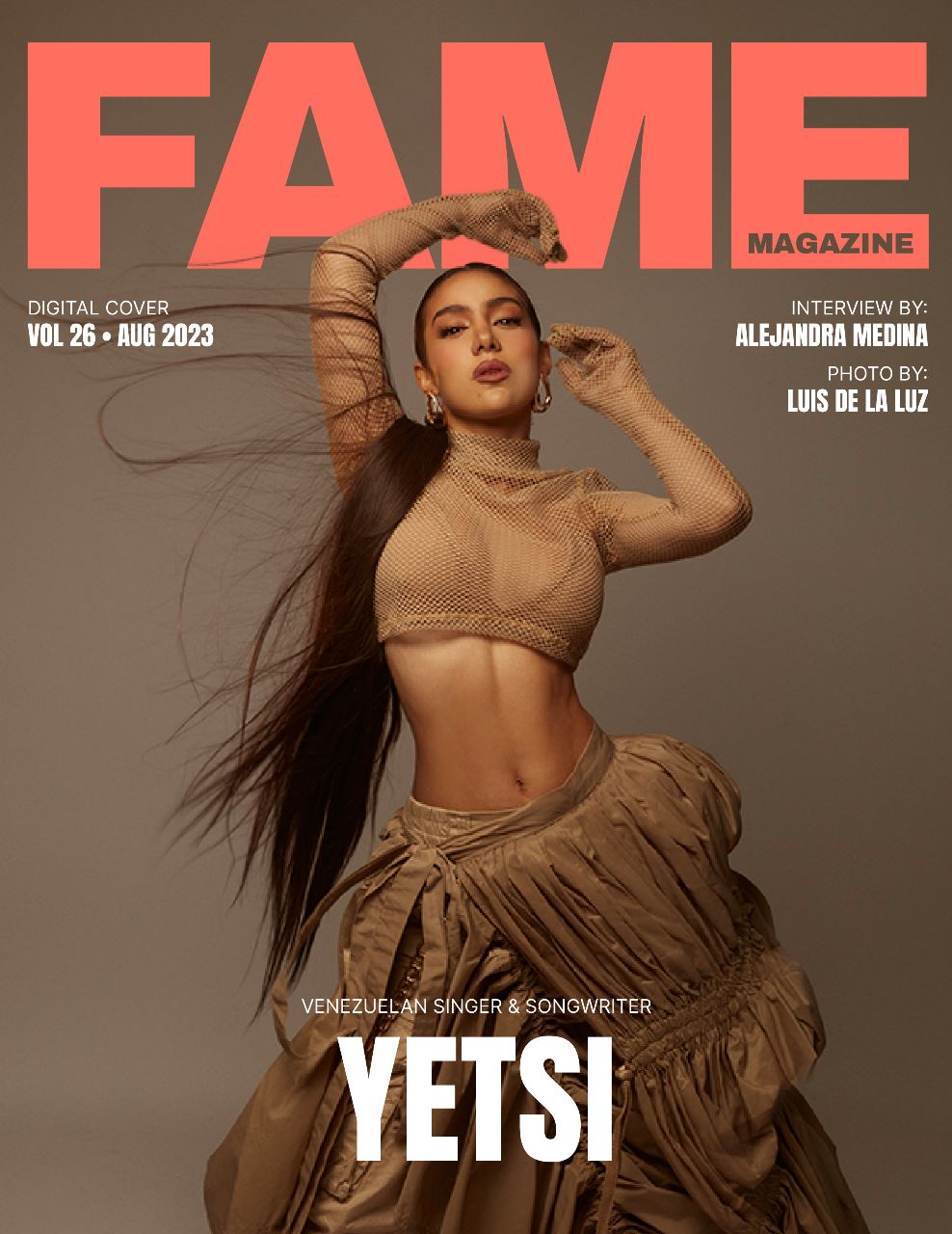 FAME Magazine Digital Cover: "Que Pin Que Pun" and Beyond - Celebrating Yetsi's Harmonic Evolution.