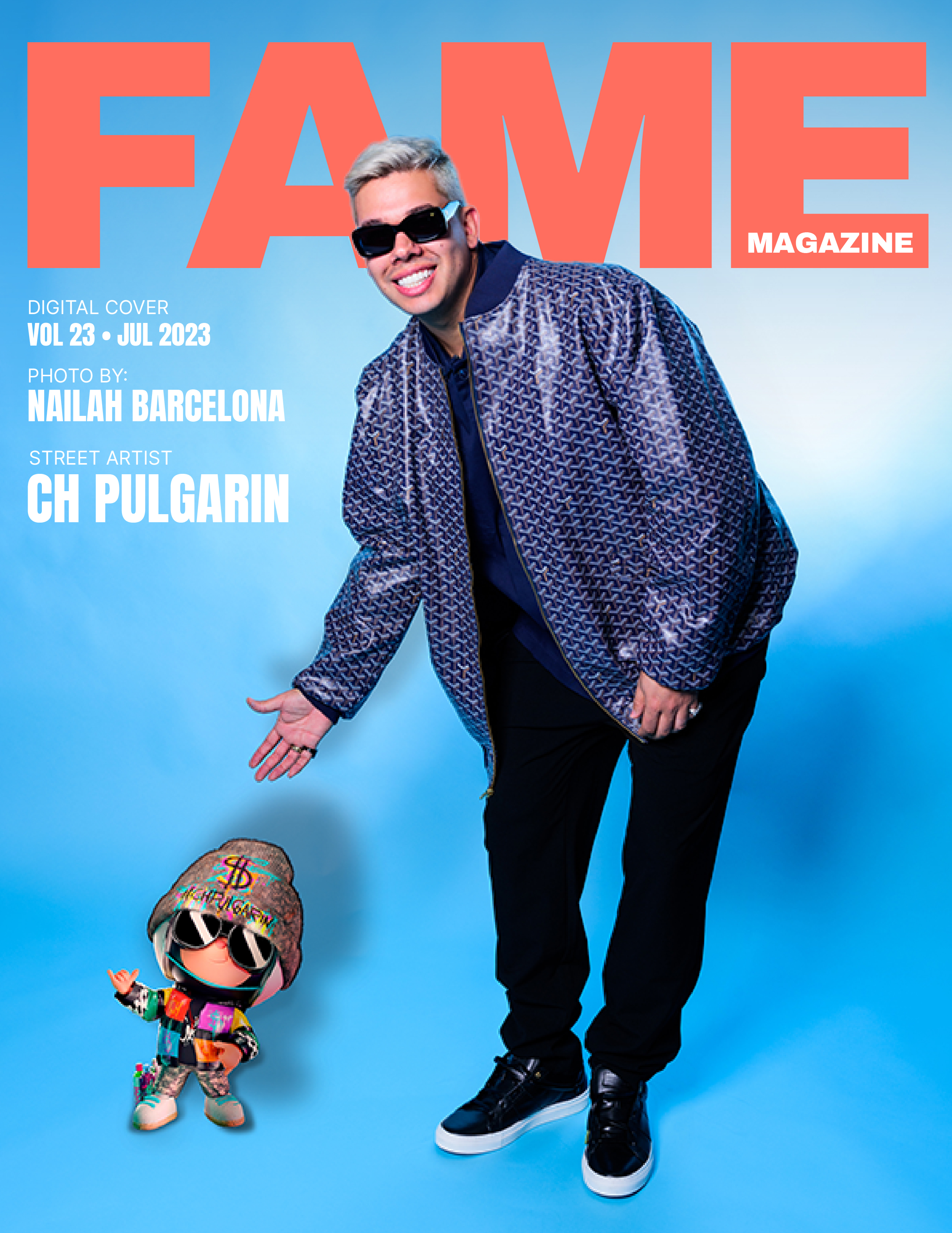 FAME Magazine Digital Cover: CH Pulgarin's RICH KID$ Club: Empowering Entrepreneurs and Unleashing Artistic Dreams