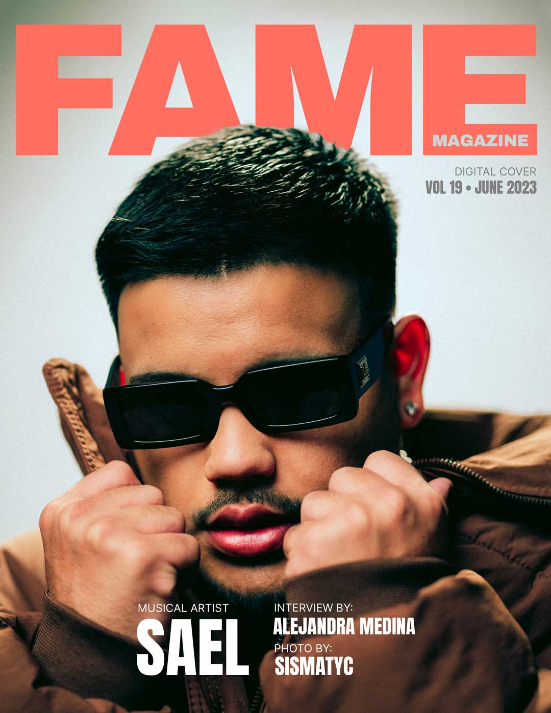 FAME Magazine Digital Cover: Sael's Passion for the Arts Shines Through in Latest Musical Offering