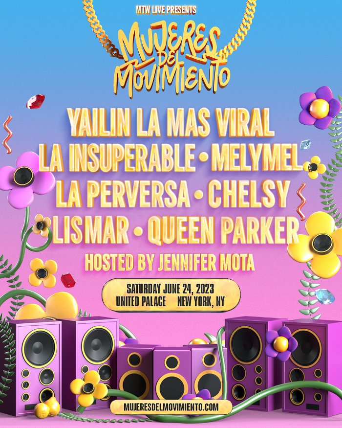 Don't miss MTW Live's "Mujeres del Movimiento," an electrifying celebration of the women shaping Latin music today