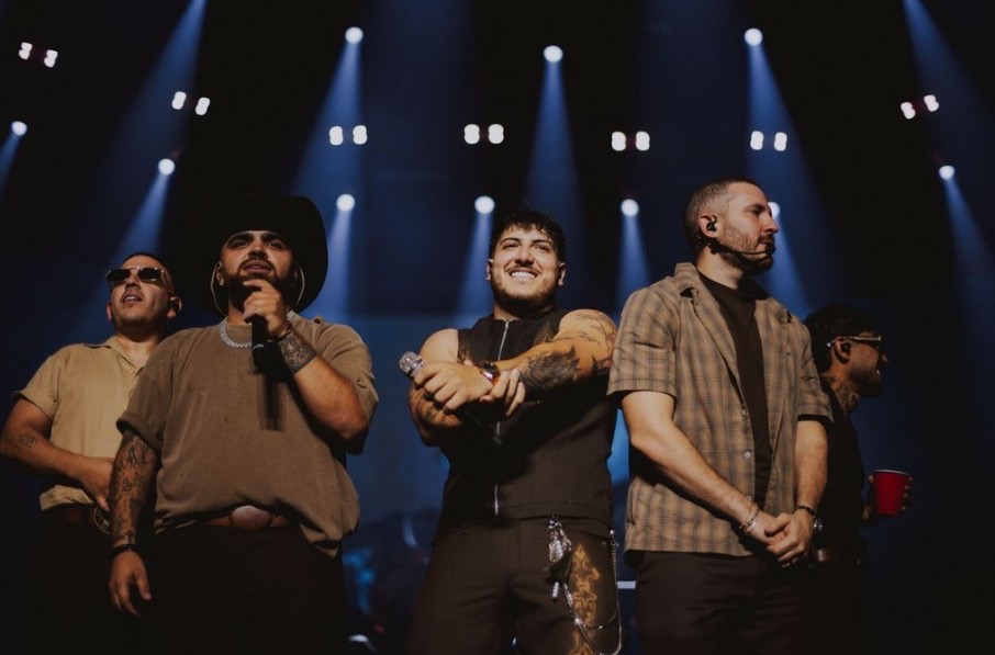 Grupo Frontera Closes Out Newark Show With RIAA Certifications for "Lo Que Me Falta Por Llorar"