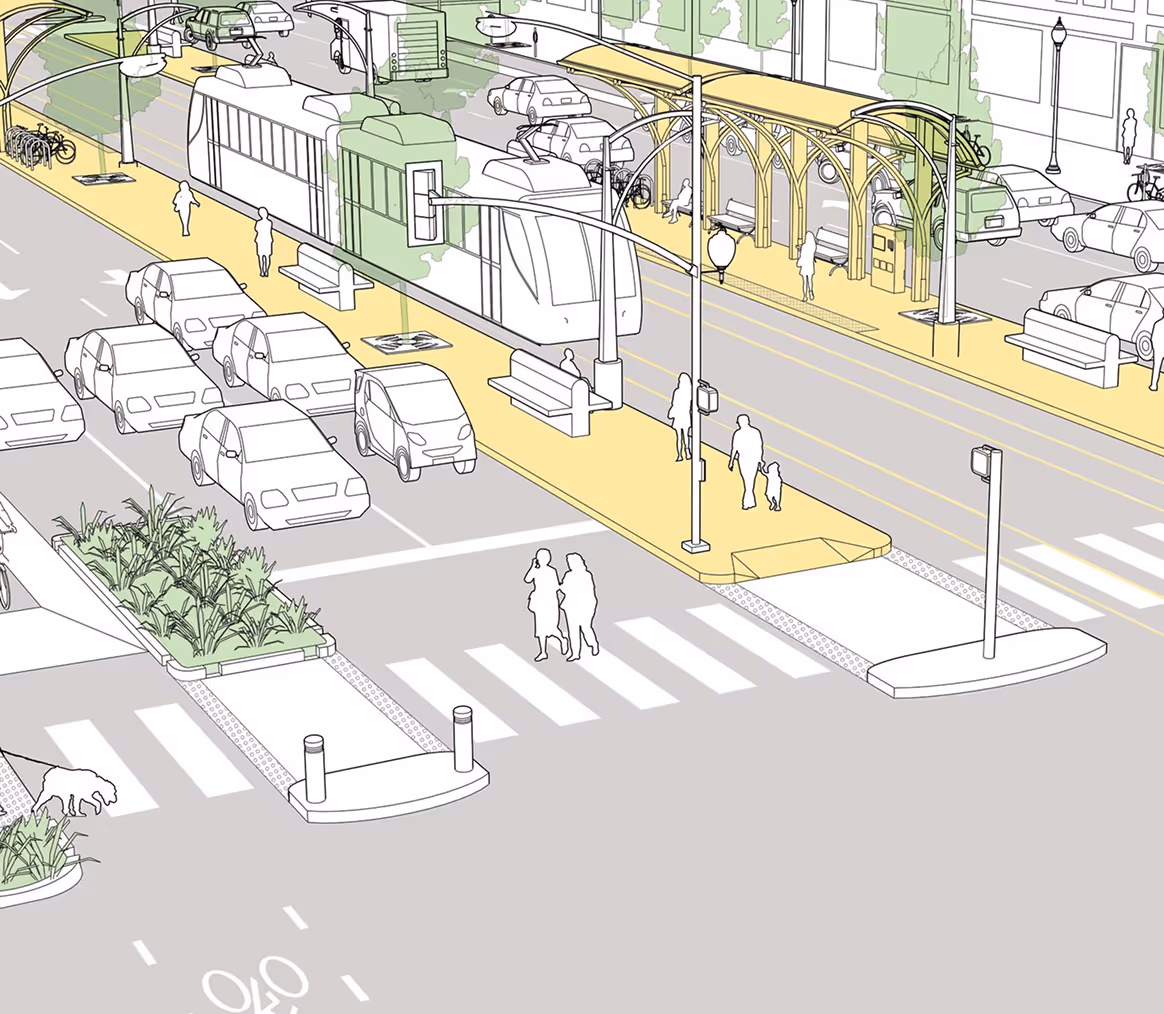 Weltkugel in grün mit Frau die vor einer Pflanze kniet