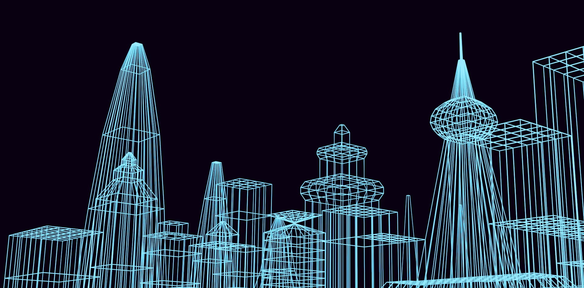 Illustration einer Skyline