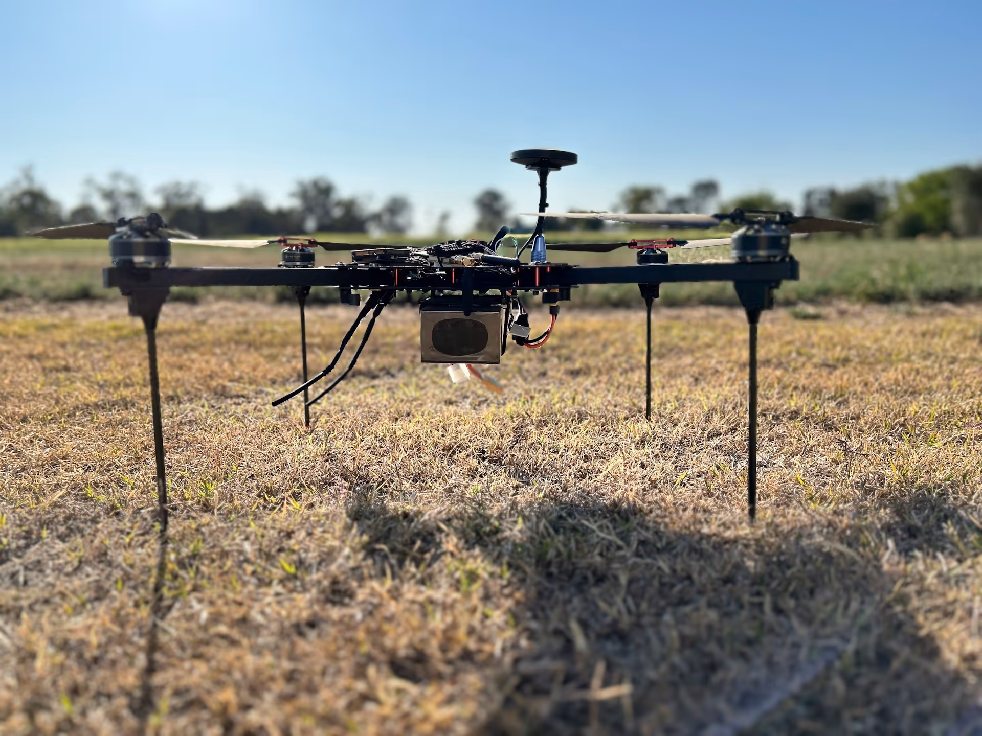 Nahaufnahme einer Drohne