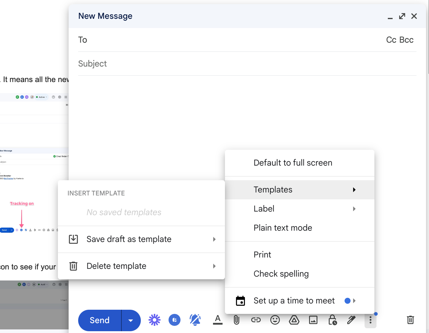 Create a Template in Gmail