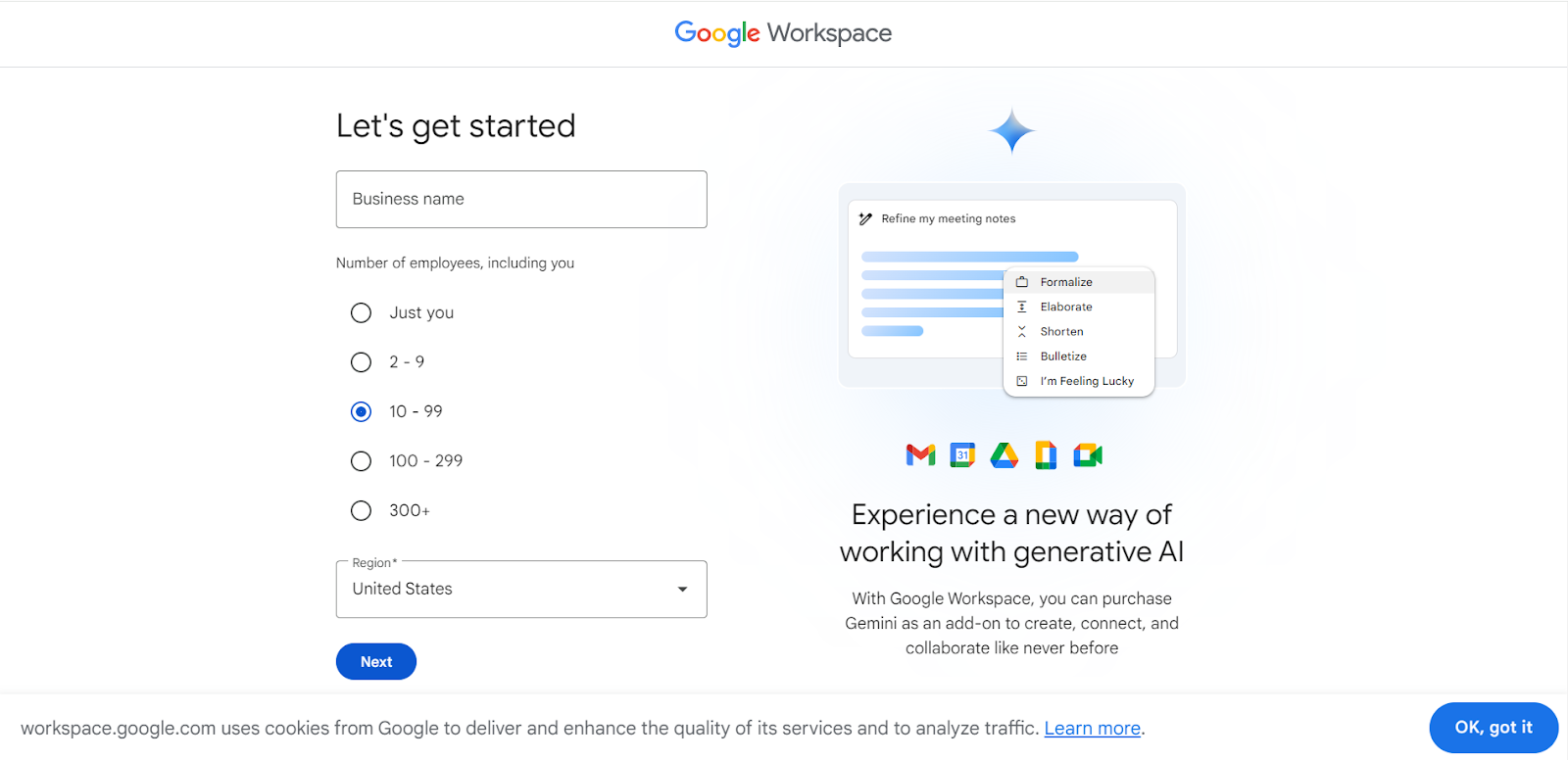 Google Workspace Account