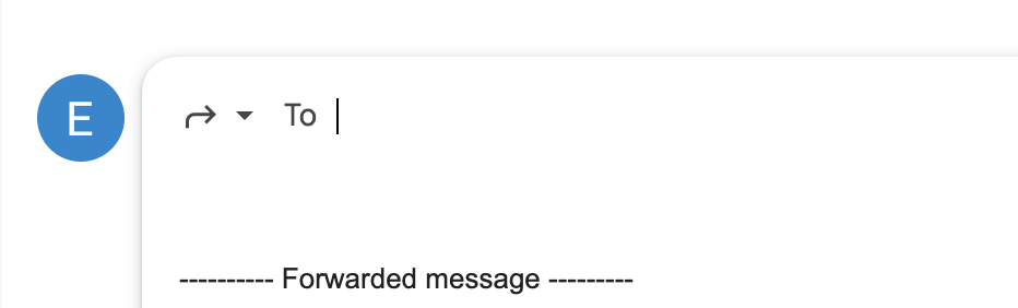 Forward Email in Gmail