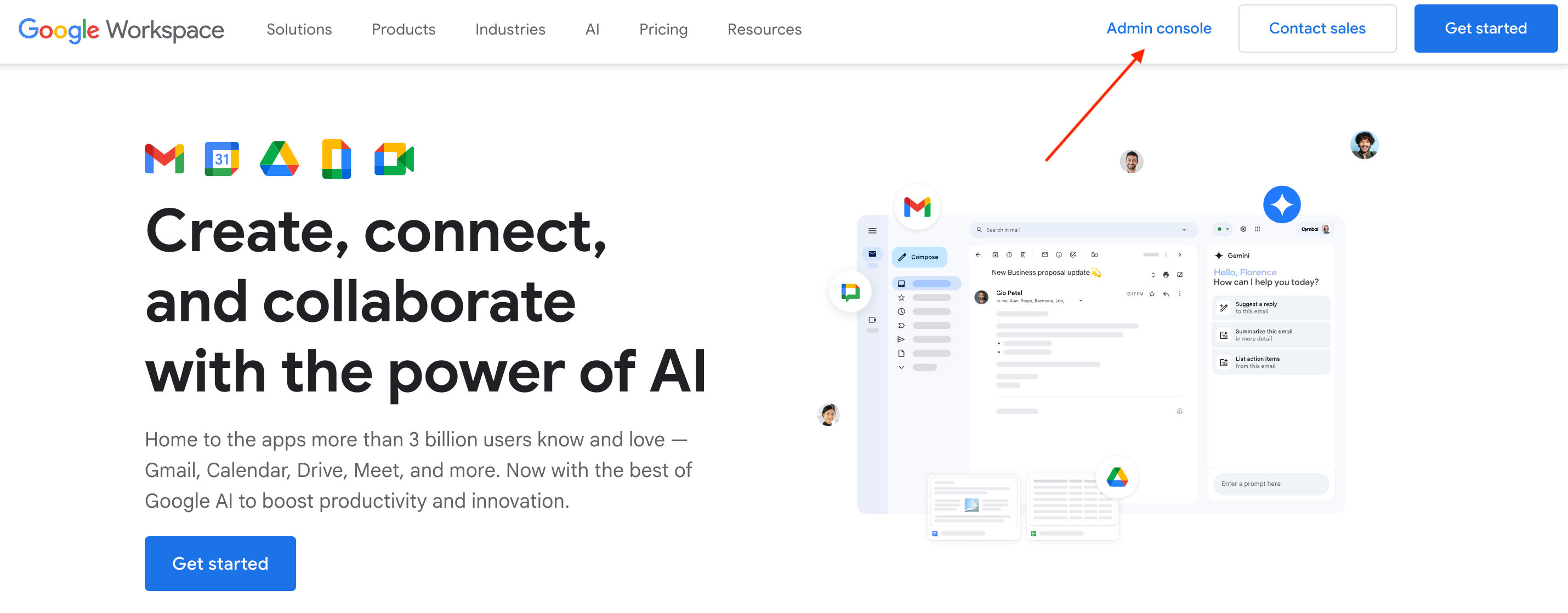 google orkspace admin console