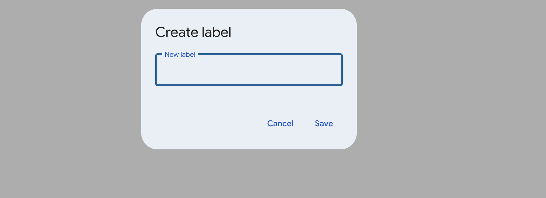 create label gmail