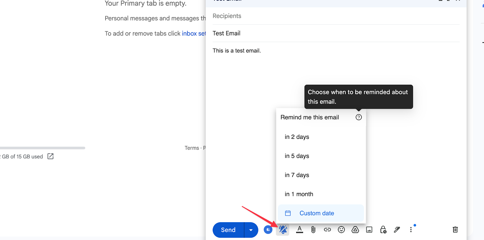 follow up reminder with mailtracker