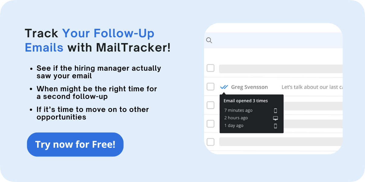 track your follow up emails with mailtracker