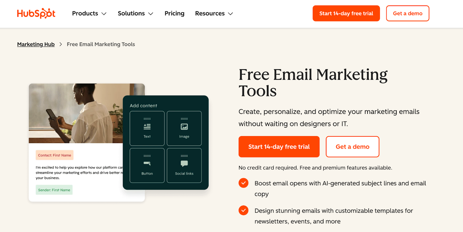 hubspot email analytics tool