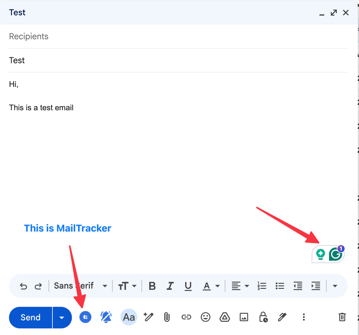 grammarly gmail add on 
