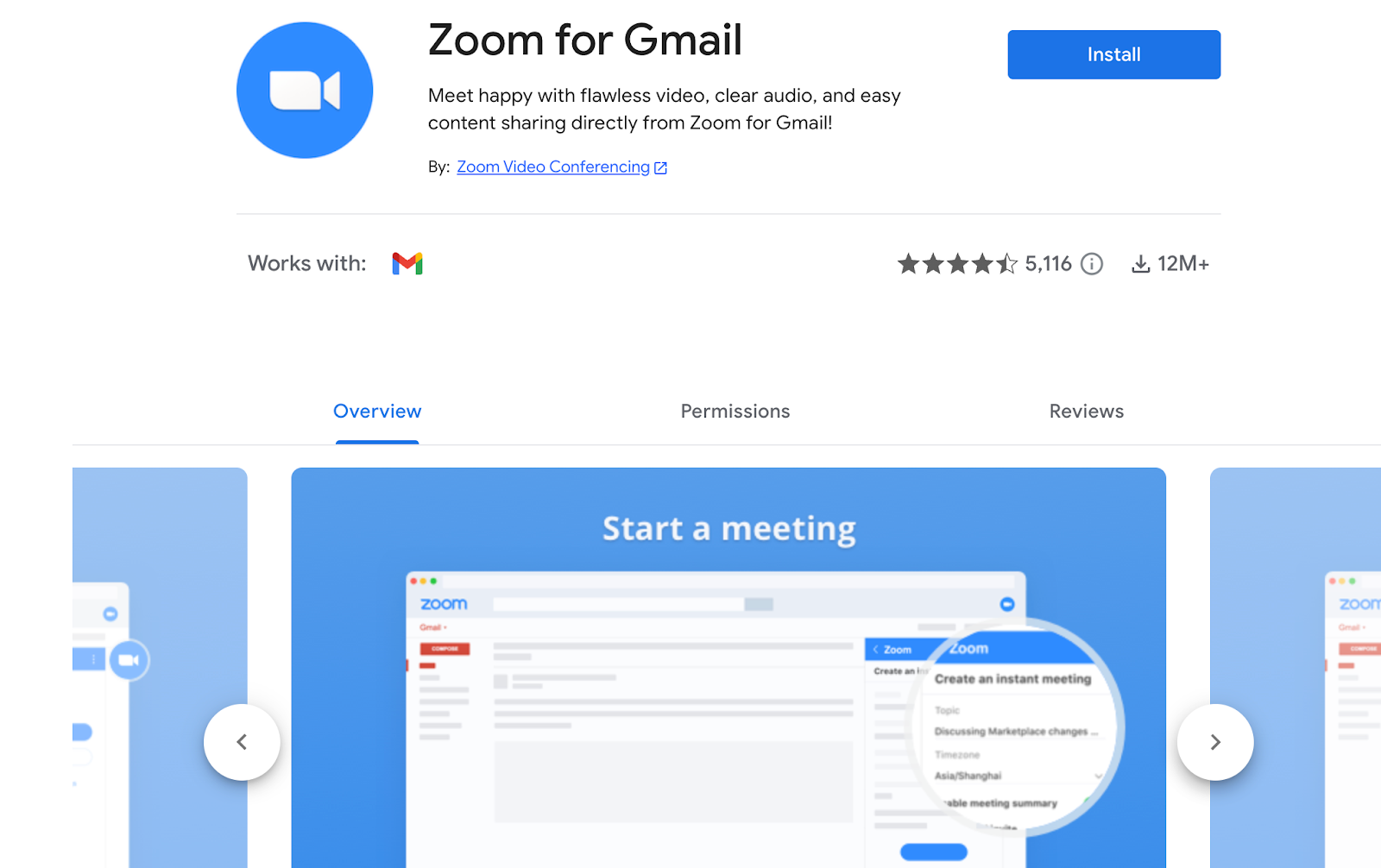 zoom gmail add on 