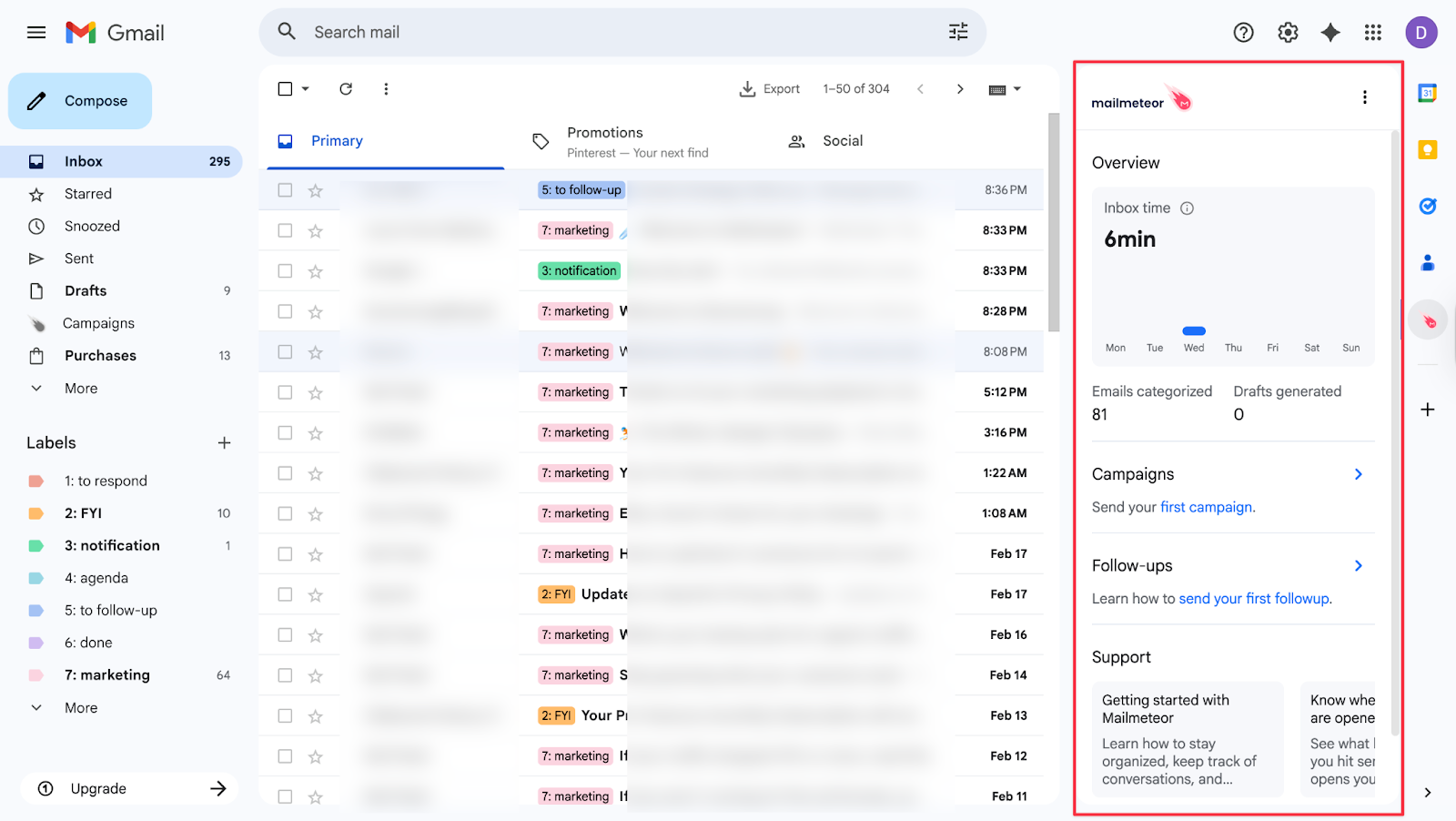 mailmeteor free email tracker for chrome