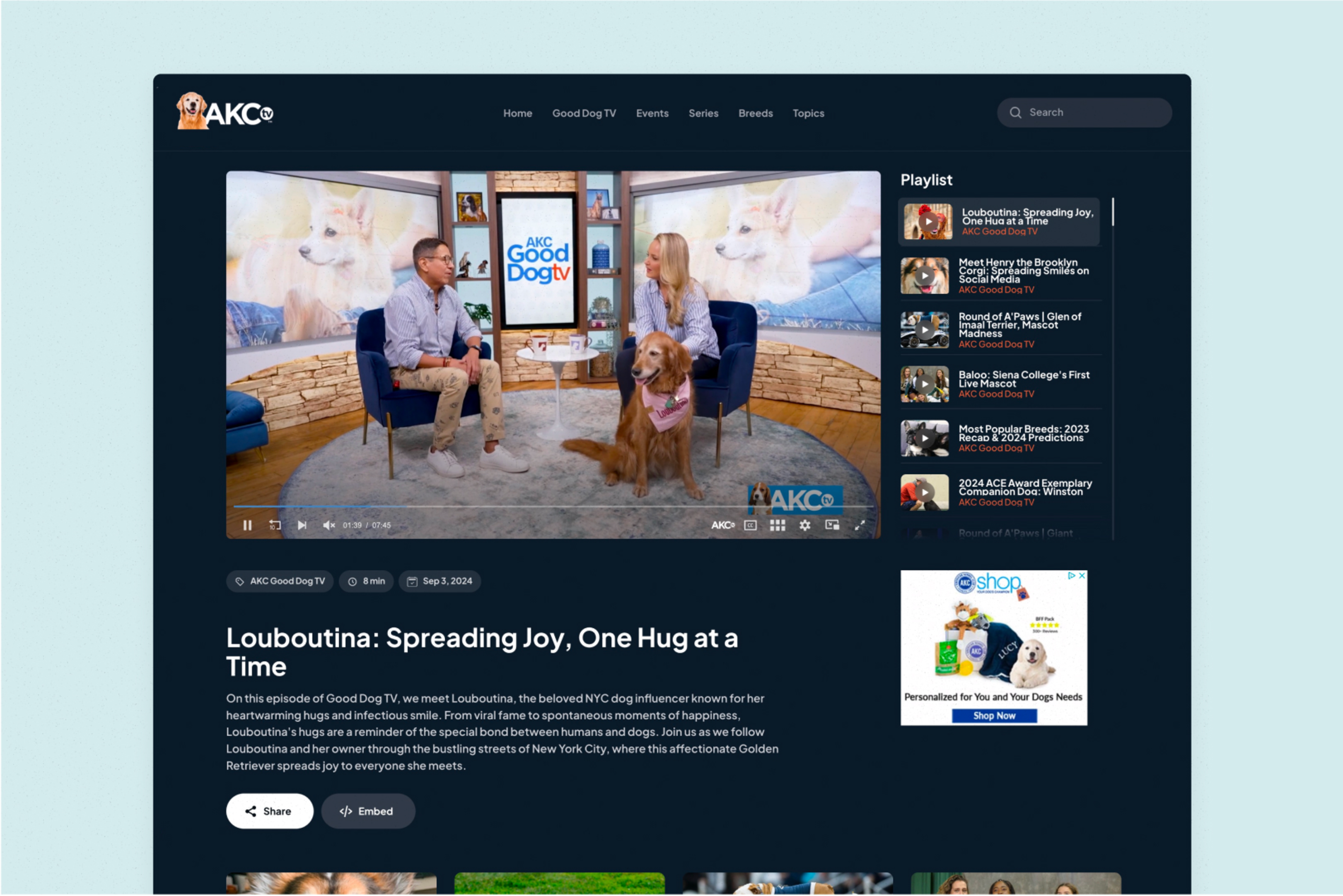 site profile thumbnail