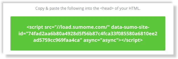 sumome sniipet