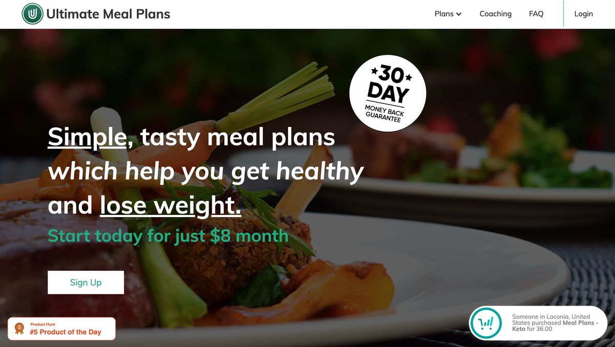 Learn How This Meal Planning Company Doubled Their Conversion Rate