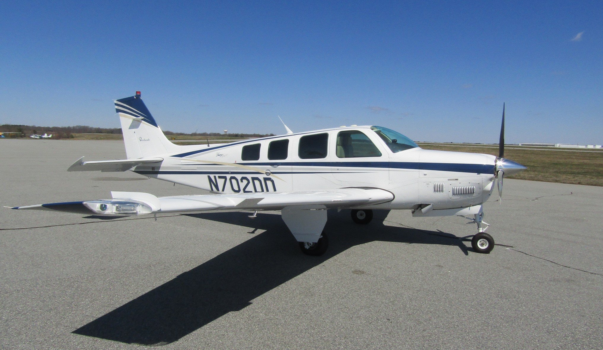 N702DD 1999 Bonanza B36TC w Whirlwind III Turbo-Normalized
