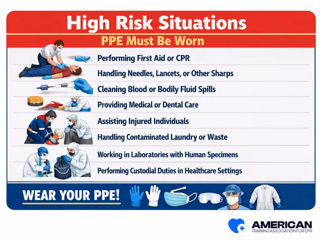 situations When Should PPE Be Used