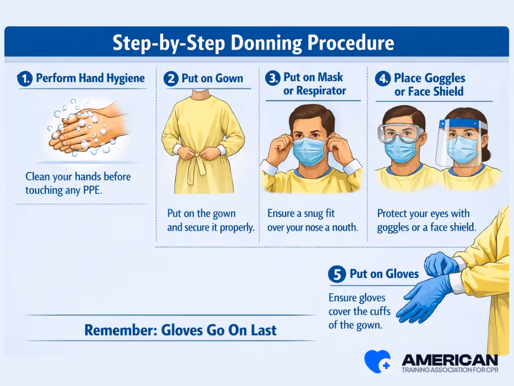 How to Properly Put On (Don) PPE