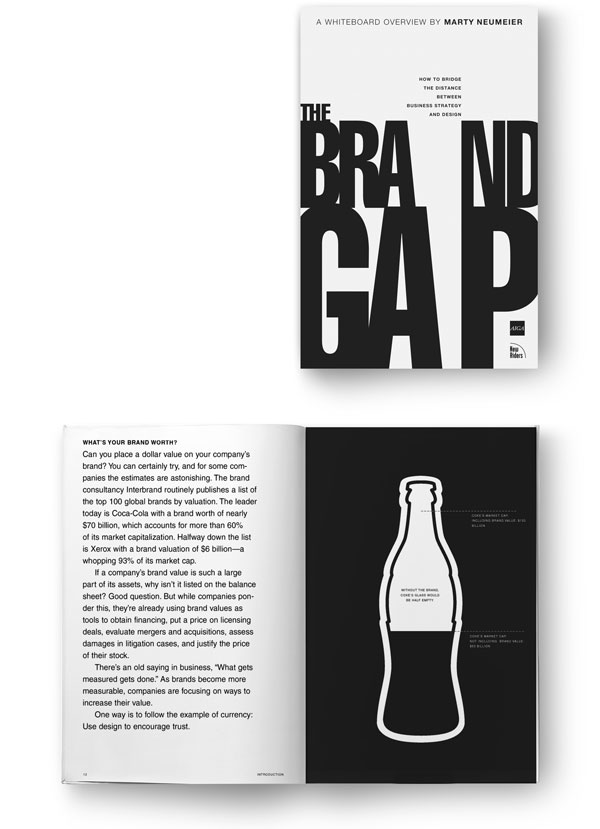 The Brand Gap by Marty Neumeier — book cover