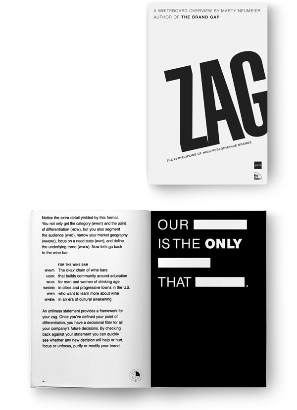 ZAG by Marty Neumeier — book cover