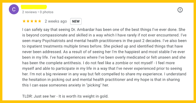 Psychiatrist Greenwich Village NYC