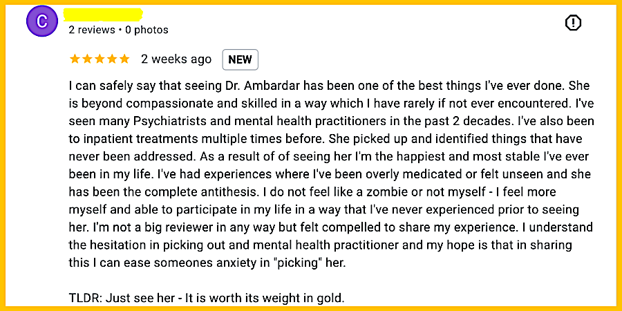 Psychiatrist Greenwich Village NYC