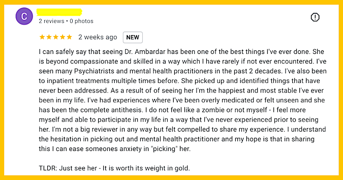 Psychiatrist Greenwich Village NYC