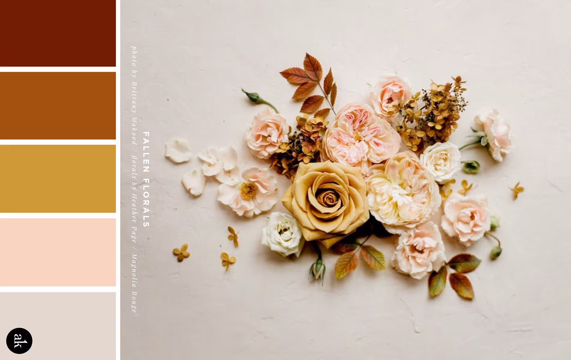 flower color palette