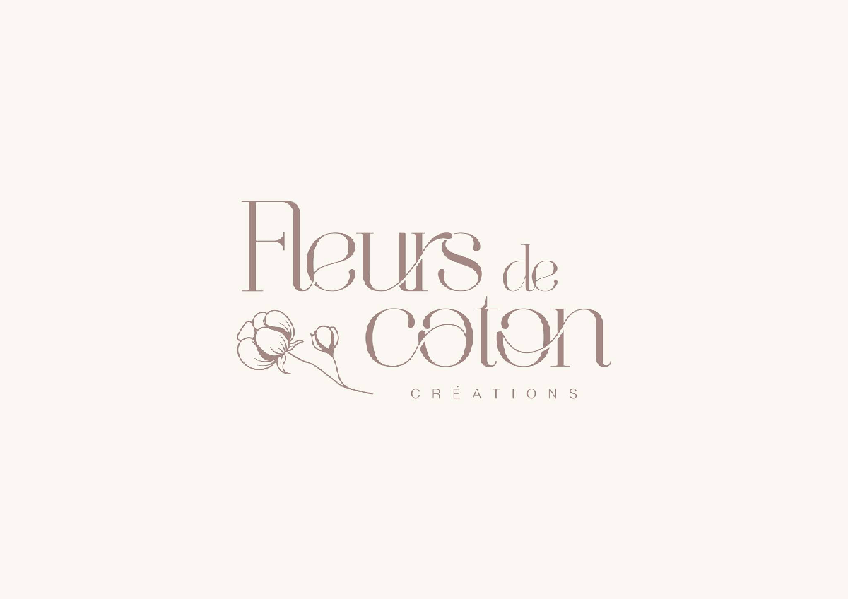 logo de la marque Fleurs de Coton Créations