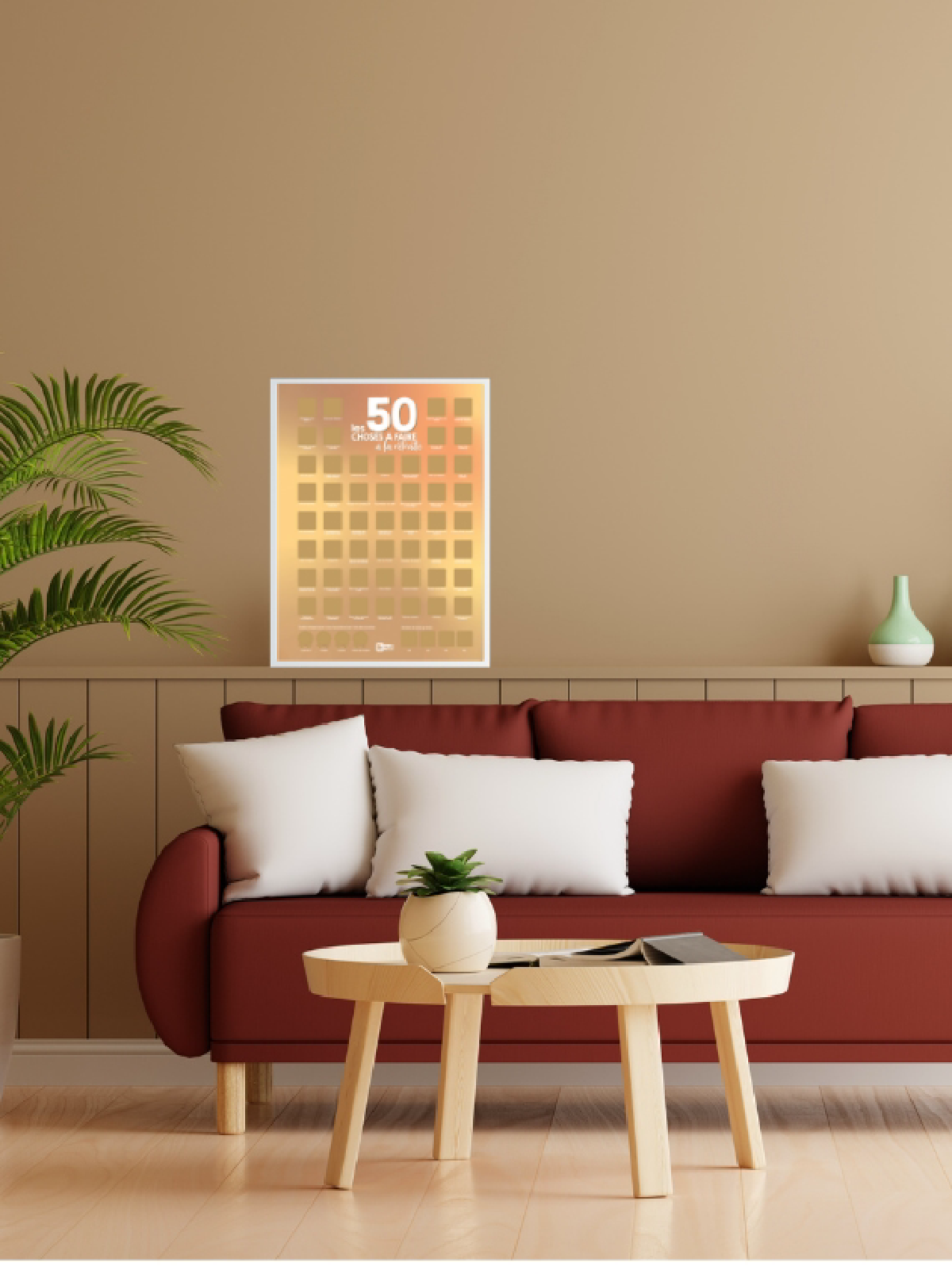 Une image de la marque Poster à gratter