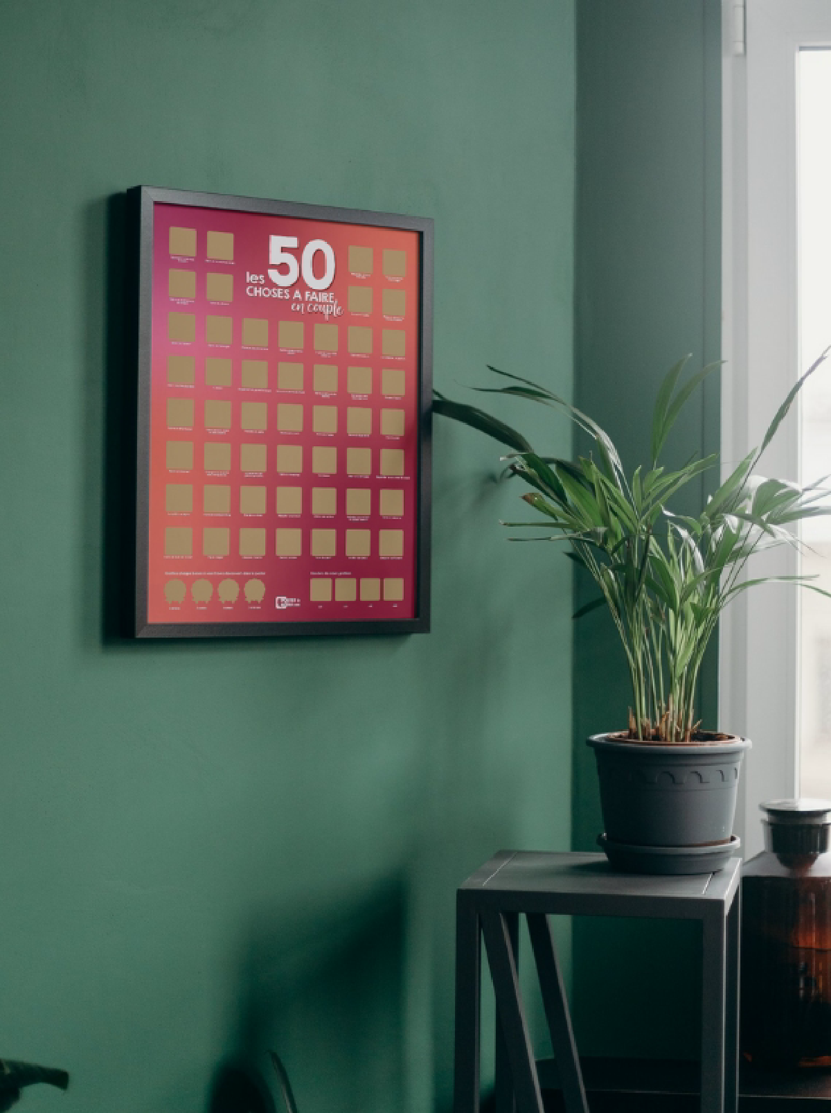 Une image de la marque Poster à gratter