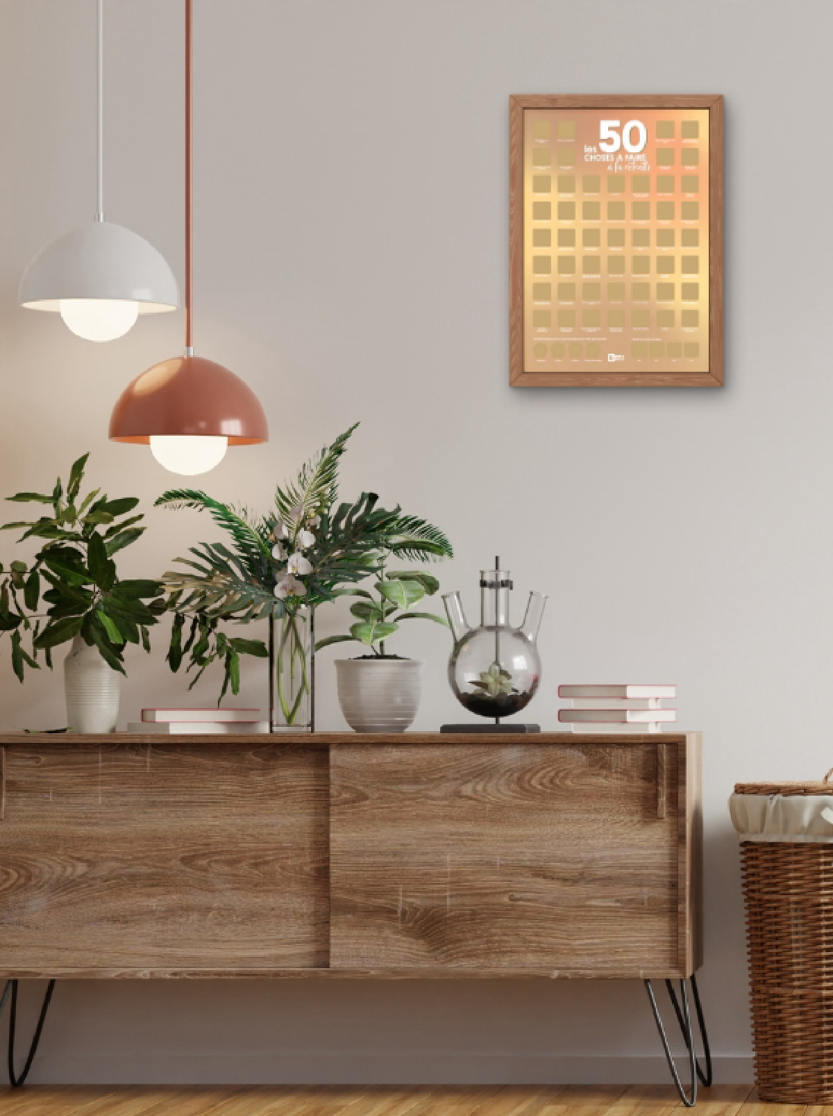 Une image de la marque Poster à gratter