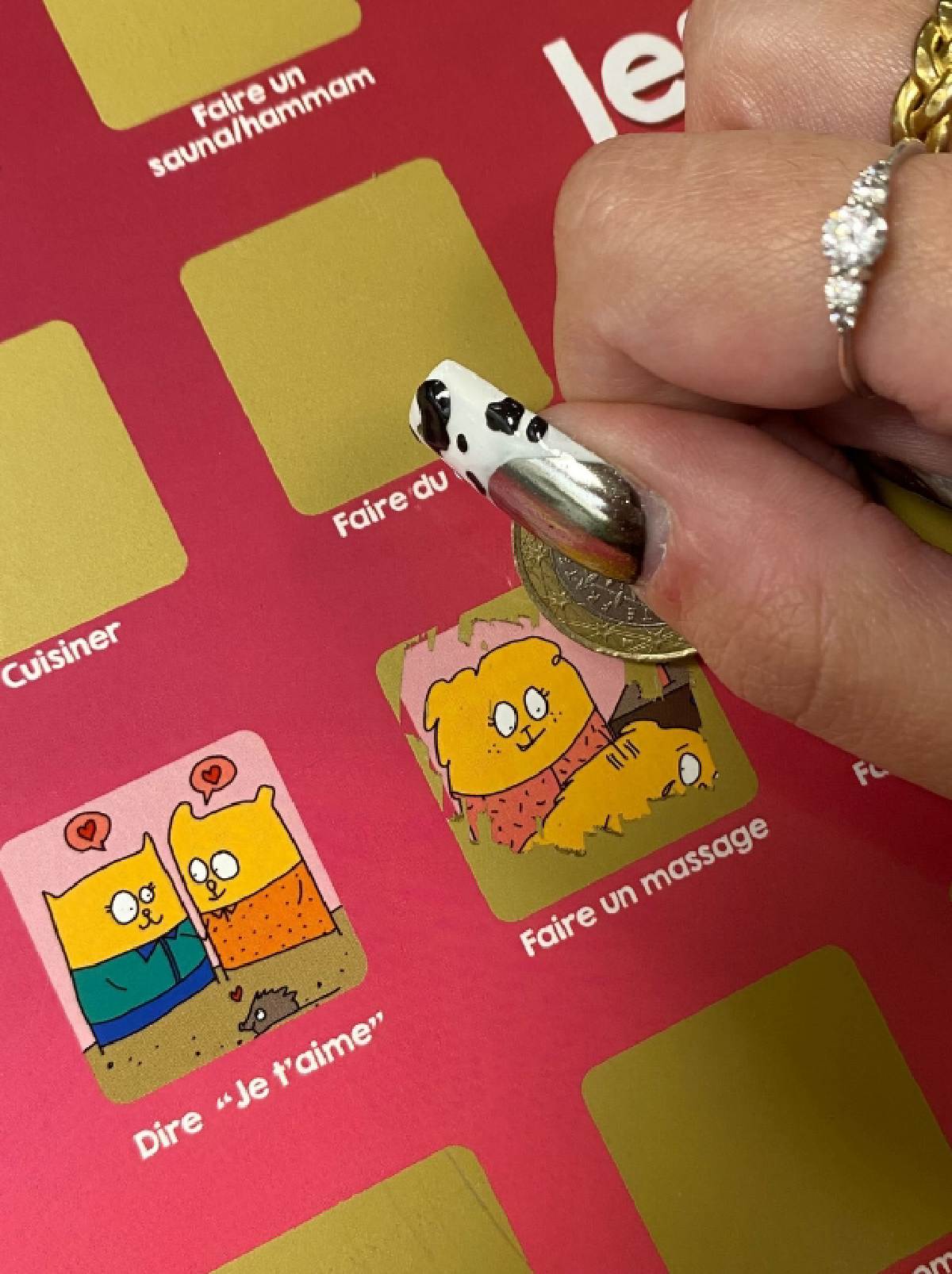 Une image de la marque Poster à gratter