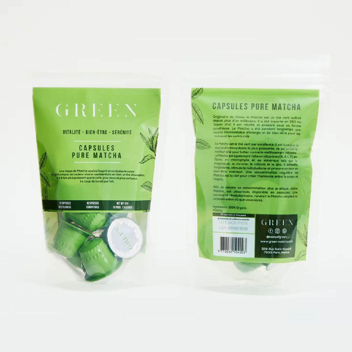 Une image de la marque Green Matcha