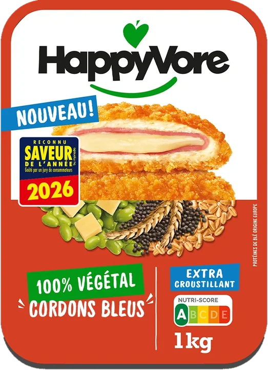 Cordons bleus végétaux HappyVore