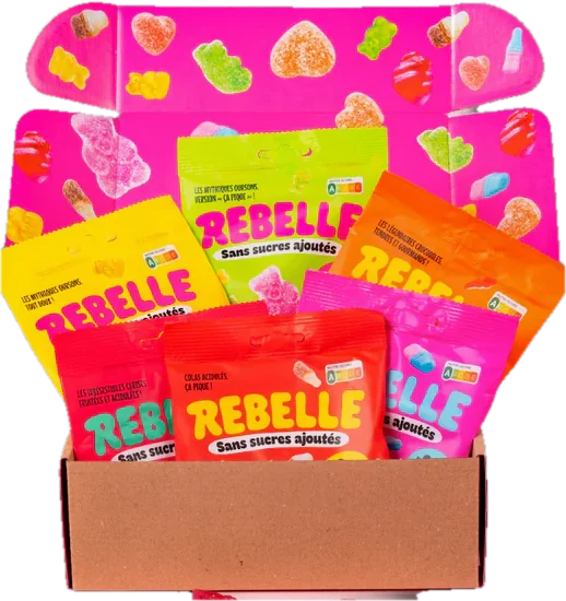 Box de bonbons Rebelle