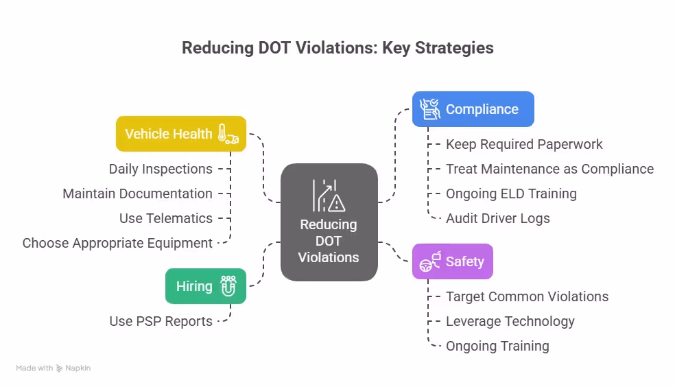 Reducing DOT Violations: Key Strategies