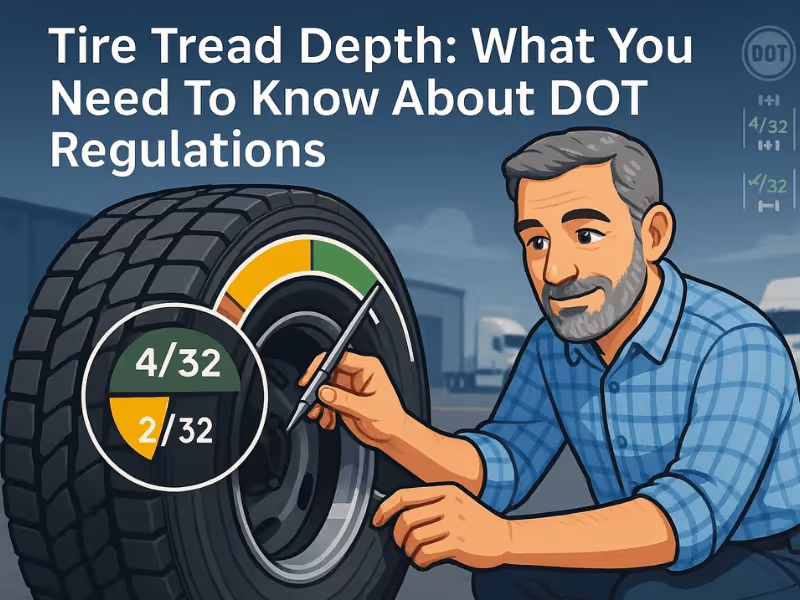 Tire Tread Depth: What You Need To Know About DOT Regulations