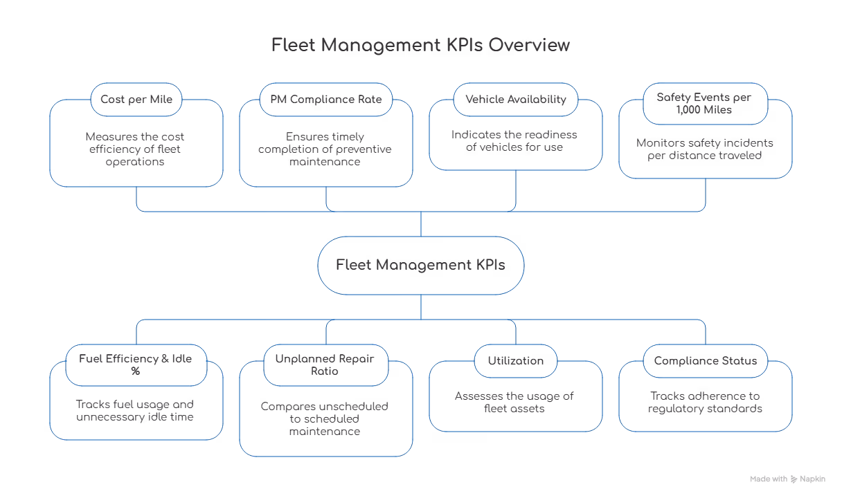 fleet management KPI