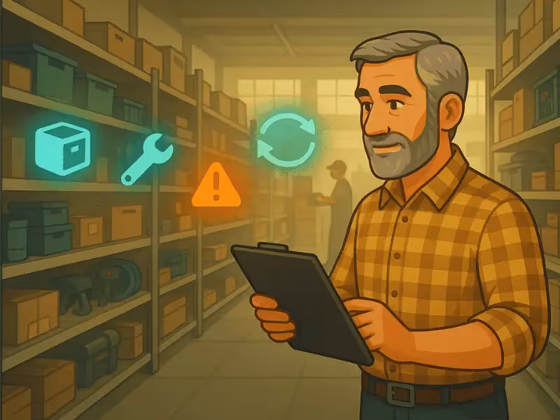 How to Master Maintenance Inventory Management: From Spare Parts Tracking to Cost Control