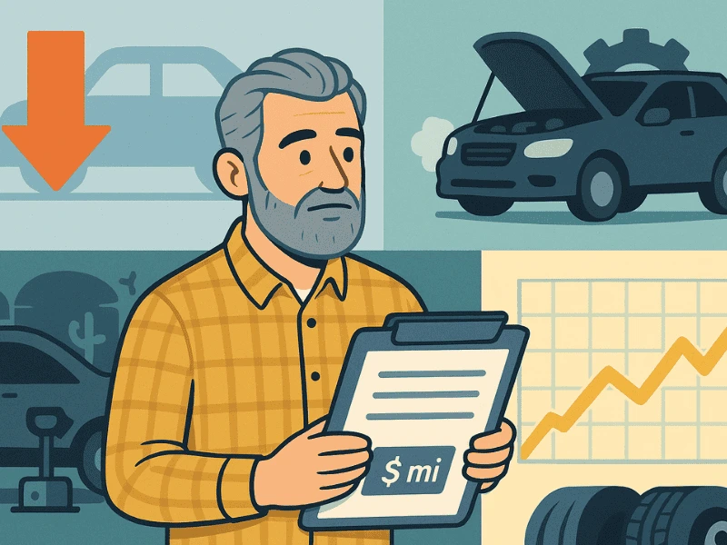 When to Replace a Vehicle: Depreciation, Downtime, and Cost per Mile