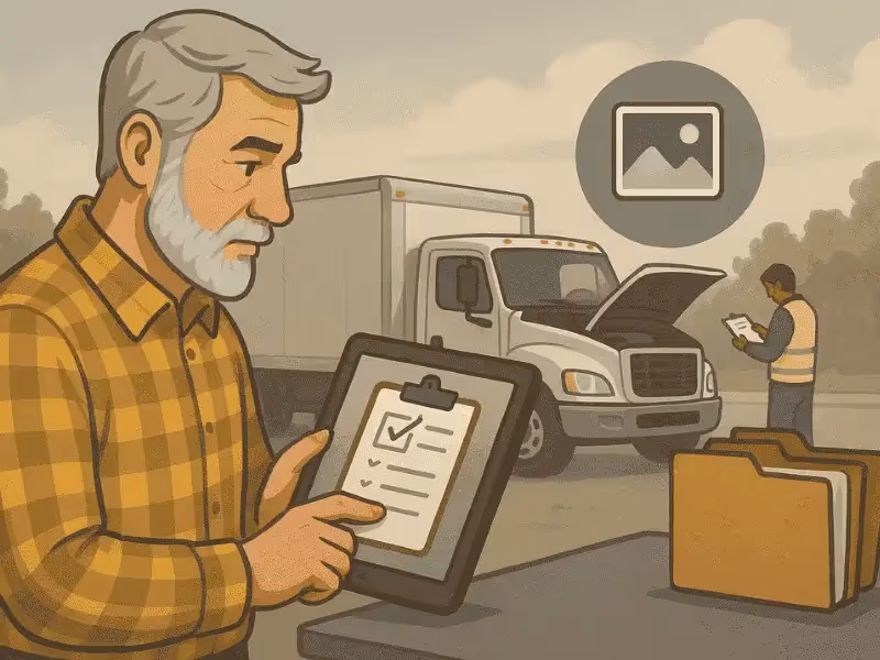 DVIR That Passes Audits: Photo Evidence & Retention