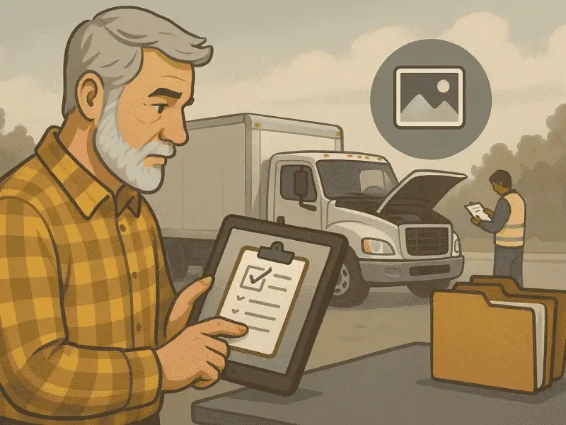 DVIR That Passes Audits: Photo Evidence & Retention