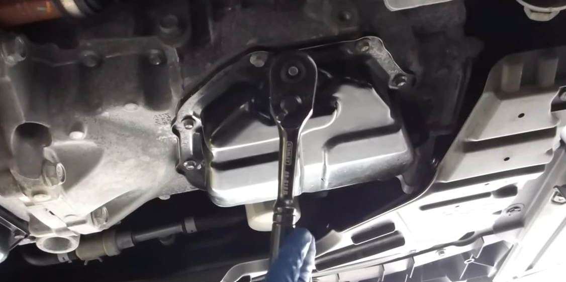remove drain plug to change your oil