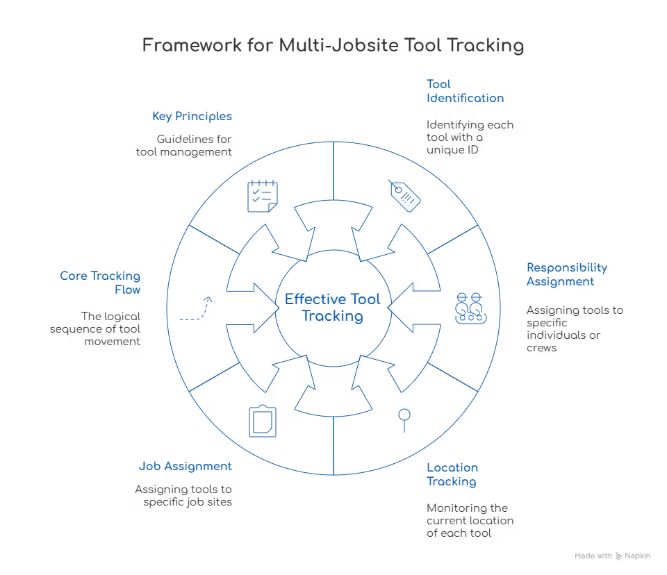 Framework for Multi-Jobsite Tool Tracking
