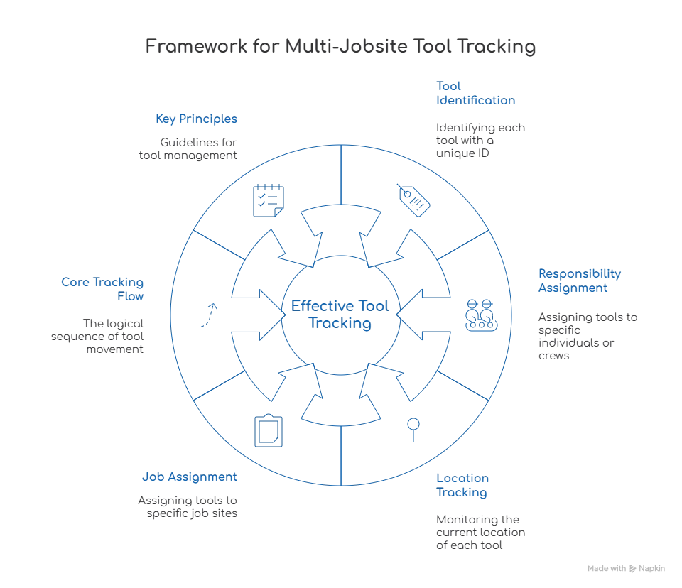 Framework for Multi-Jobsite Tool Tracking