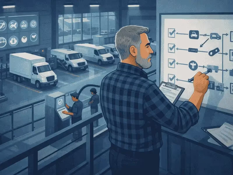 How to Track Fleet Maintenance Without Extra Staff: A Smarter, Automated Approach